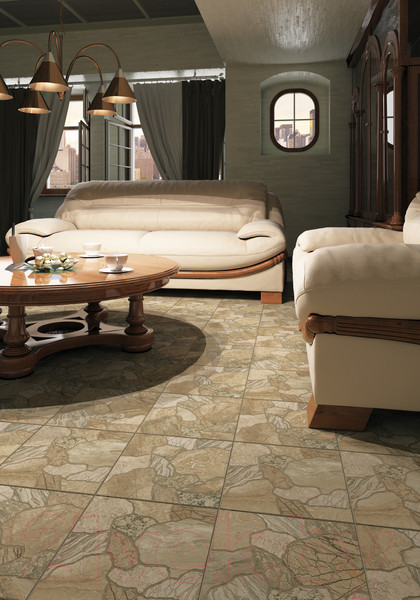 Изображение товара Плитка Beryoza Ceramica Колизей коричневый (293x293)