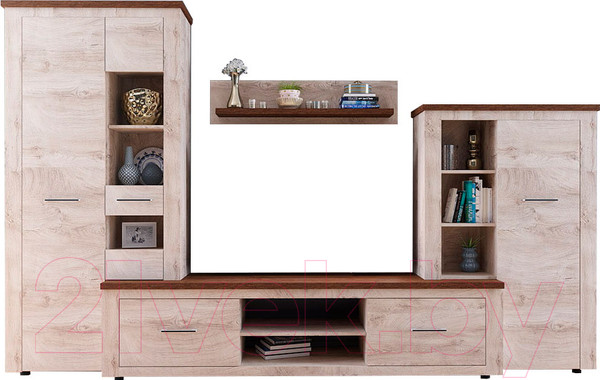 Изображение товара Горка Империал Мэдисон (дуб эндгрейн/дуб экспрессив/бронзовый)