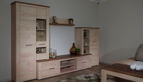 Изображение товара Горка Империал Мэдисон (дуб эндгрейн/дуб экспрессив/бронзовый)