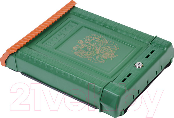 Изображение товара Почтовый ящик Цикл Премиум с орлом / 6026-00 (зеленый)