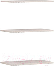 Изображение товара Комплект полок для корпусной мебели Империал Мэдисон 3шт (дуб эндгрейн)