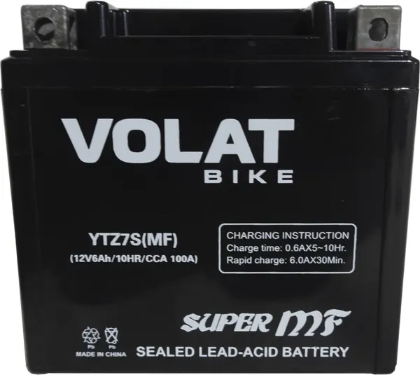 Изображение товара Мотоаккумулятор VOLAT YTZ7S MF R+ (6 А/ч)