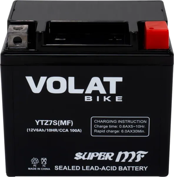 Изображение товара Мотоаккумулятор VOLAT YTZ7S MF R+ (6 А/ч)