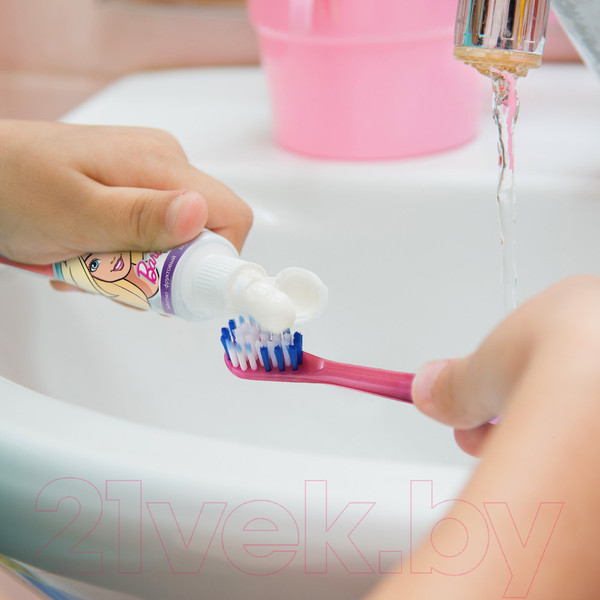 Изображение товара Детская электрическая зубная щетка Colgate Супермягкие щетинки (Barbie)