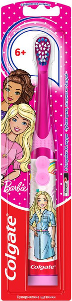 Изображение товара Детская электрическая зубная щетка Colgate Супермягкие щетинки (Barbie)