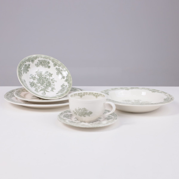 Изображение товара Салатник AksHome Blossom d15.8x6.8см (керамика/зеленый)