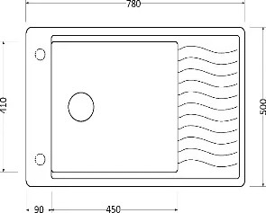 Изображение товара Мойка кухонная Kuppersberg Mila 1B1D Beige