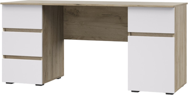 Изображение товара Письменный стол Modern Тифани Т90 (серый дуб/белый)