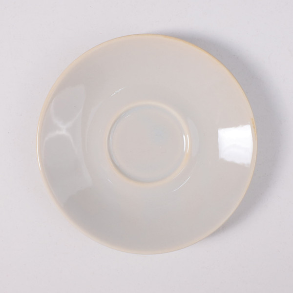 Изображение товара Чашка с блюдцем AksHome Opalus 200мл (фарфор/айвори)