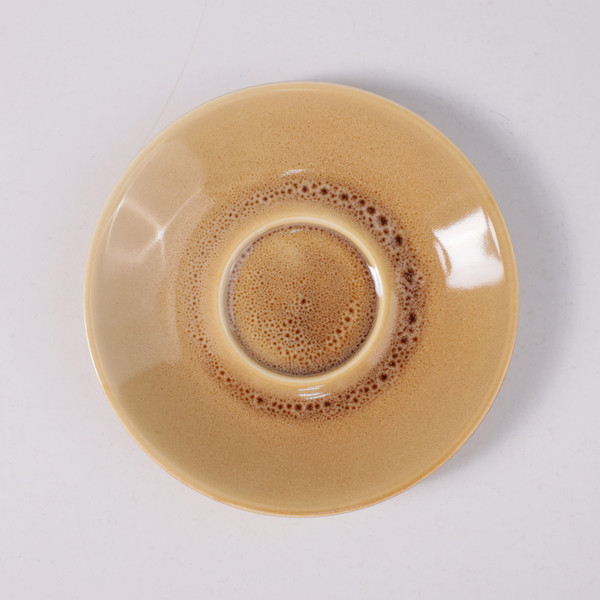 Изображение товара Чашка с блюдцем AksHome Opalus 200мл (фарфор/пшеничный)