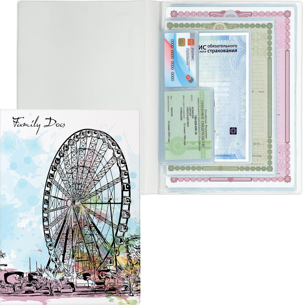 Изображение товара Папка для бумаг Staff Для семейных документов / 238338