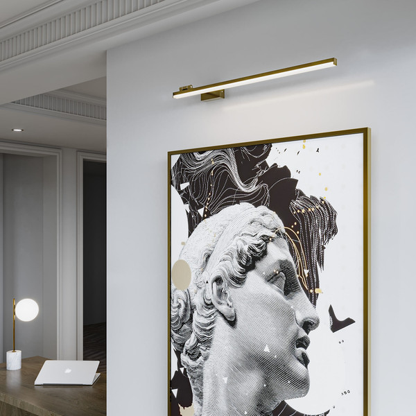 Изображение товара Подсветка для картин и зеркал Elektrostandard Acento 40155/LED (латунь)