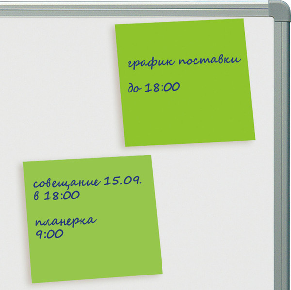 Изображение товара Блок для записей Staff 115585 (100л, неоновый зеленый)