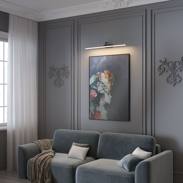 Изображение товара Подсветка для картин и зеркал Elektrostandard Monza 40156/LED (черный)