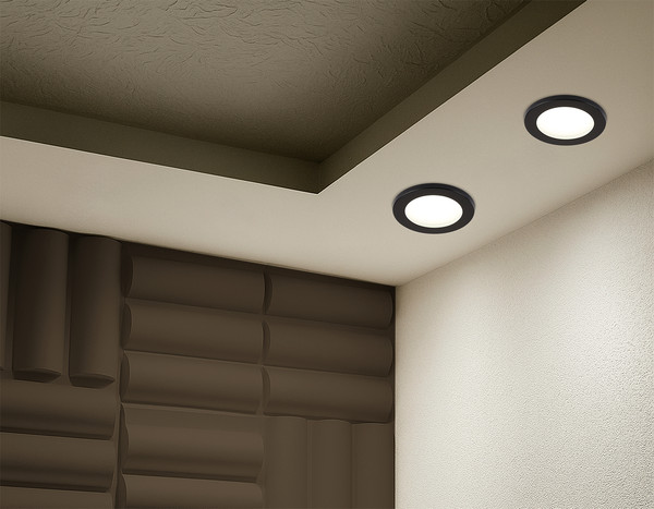 Изображение товара Точечный светильник Ambrella TN6632 BK (черный)