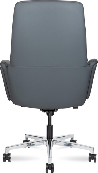 Изображение товара Кресло офисное Norden Bonno LB / HD-2204-2 L LB (серая кожа/алюминиевая база)