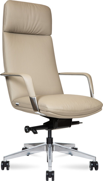 Изображение товара Кресло офисное Norden Neo / HD-2218-4 H latte (латте кожа/алюминиевая база)
