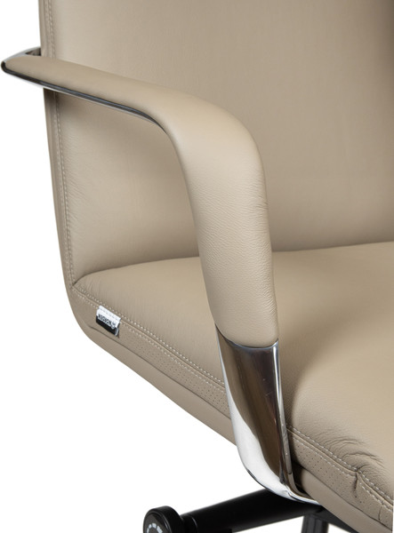 Изображение товара Кресло офисное Norden Neo / HD-2218-4 H latte (латте кожа/алюминиевая база)