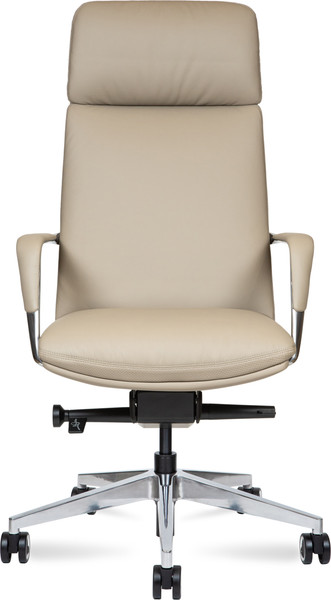 Изображение товара Кресло офисное Norden Neo / HD-2218-4 H latte (латте кожа/алюминиевая база)