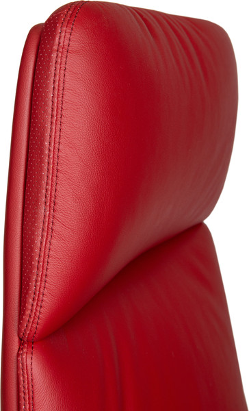 Изображение товара Кресло офисное Norden Neo / HD-2218-6 H (красная кожа/алюминиевая база)