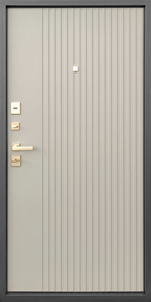 Изображение товара Входная дверь Промет Луара Люкс 86x205 (правая, оливия, с наличниками)