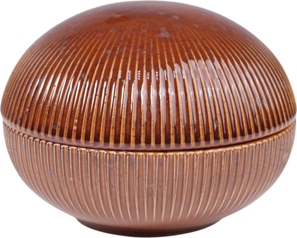 Изображение товара Блюдо AksHome Aurora d13x5см (фарфор/каштановый)