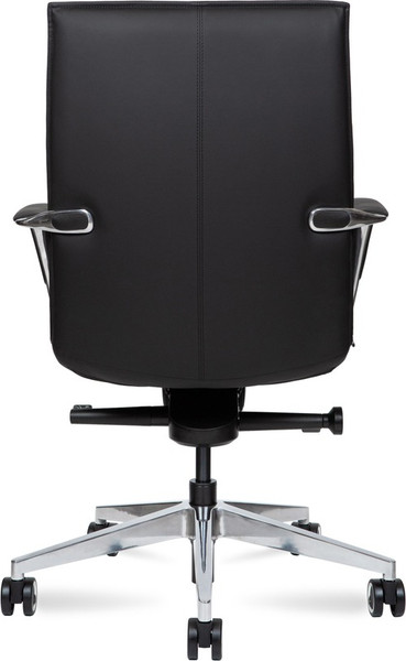 Изображение товара Кресло офисное Norden Parker LB / HD-2216-1 L LB (черная экокожа/алюминиевая база)
