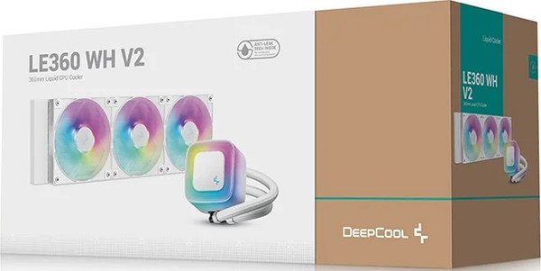 Изображение товара Кулер для процессора Deepcool LE360 WH V2 (R-LE360-WHAMMN-G-2)