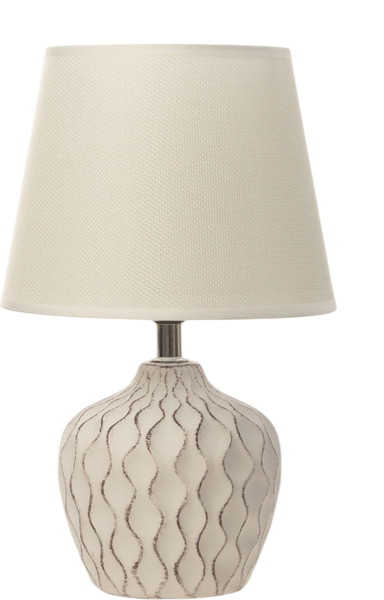 Изображение товара Прикроватная лампа BayerLux Кудри / 10841049 (белый/кофе)