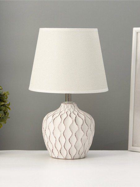 Изображение товара Прикроватная лампа BayerLux Кудри / 10841049 (белый/кофе)