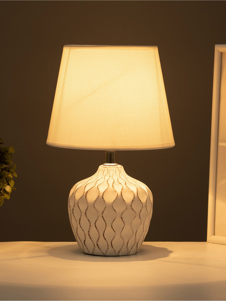 Изображение товара Прикроватная лампа BayerLux Кудри / 10841049 (белый/кофе)