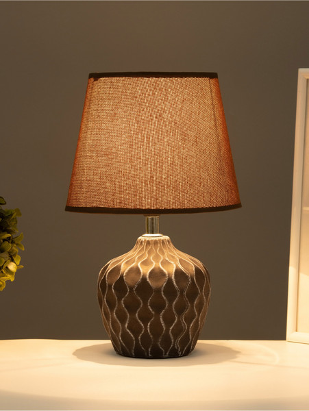 Изображение товара Прикроватная лампа BayerLux Кудри / 10841051 (кофе/белый)