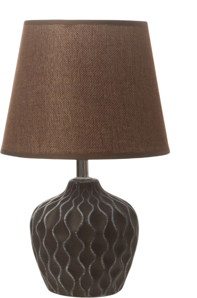 Изображение товара Прикроватная лампа BayerLux Кудри / 10841051 (кофе/белый)