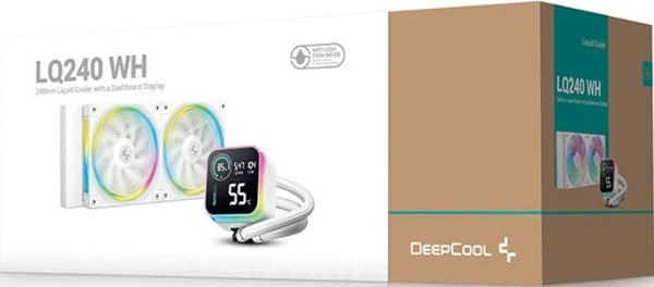 Изображение товара Кулер для процессора Deepcool LQ240 WH (R-LQ240-WHDSMC-G-1)