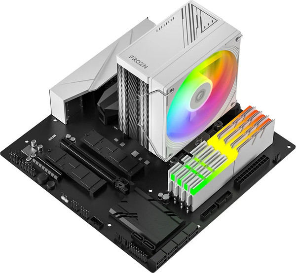 Изображение товара Кулер для процессора ID-Cooling FROZN A410 SE ARGB White