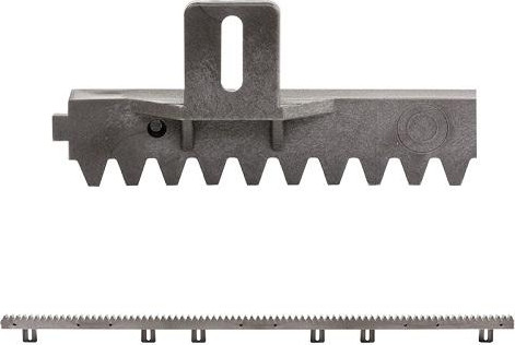 Изображение товара Рейка для ворот Alutech Усиленная с металлической вставкой S6 до 800кг (1м.п)