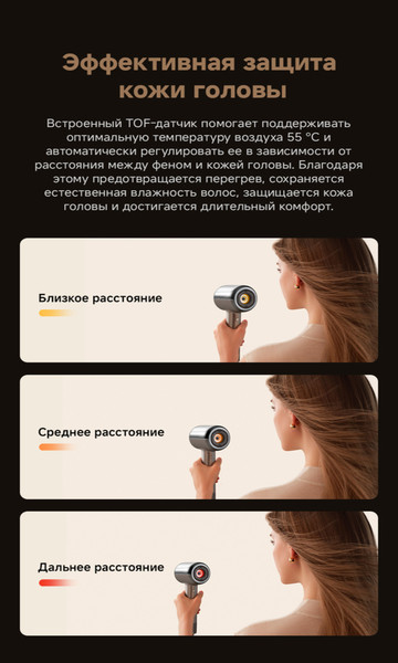 Изображение товара Фен Trouver Shine 20 / AMSH20 (серебристый)