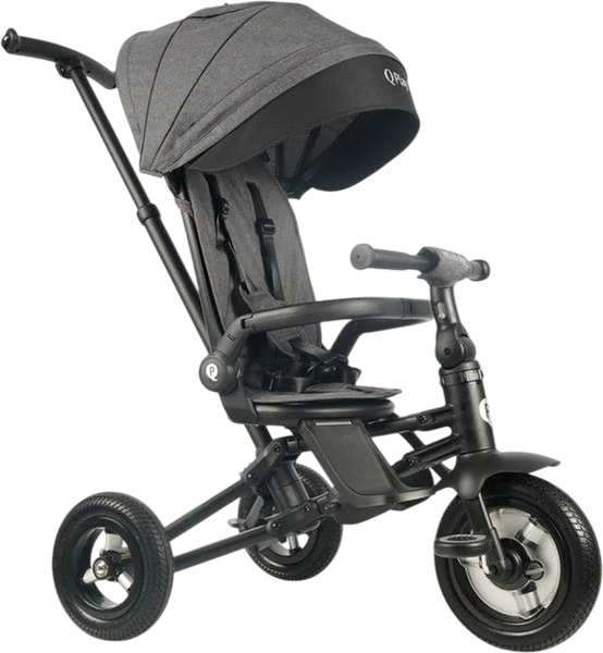 Изображение товара Трехколесный велосипед с ручкой QPlay Nova1GY (серый)