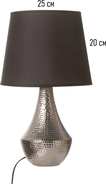 Изображение товара Прикроватная лампа BayerLux Хелена / 10340936 (серебристый)