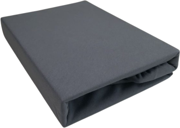 Изображение товара Простыня Kamisa Трикотажная на резинке Прт-180x200x20 (темно-серый)