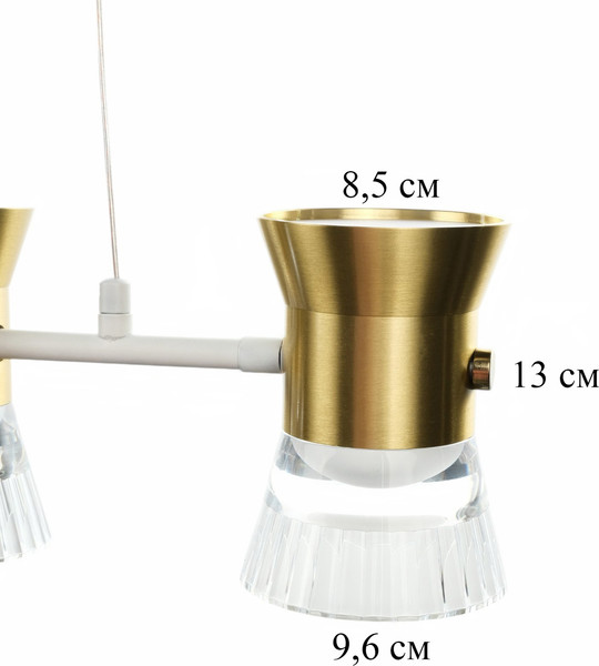 Изображение товара Люстра BayerLux Авион / 10386052 (белый/золото)