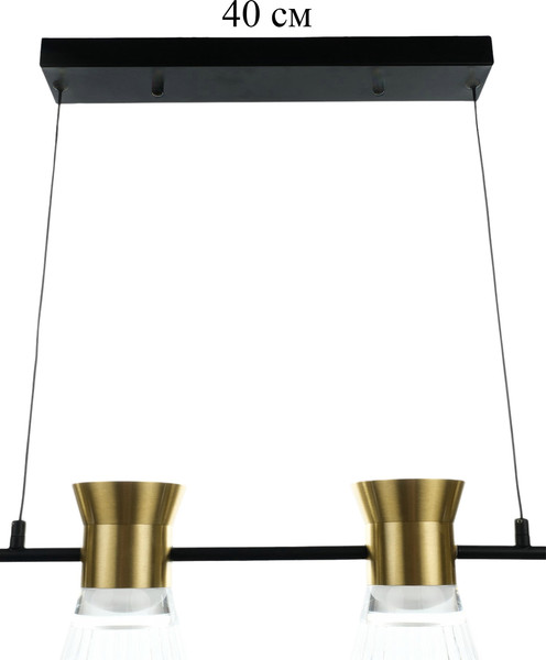 Изображение товара Люстра BayerLux Авион / 10386051 (черный/золото)