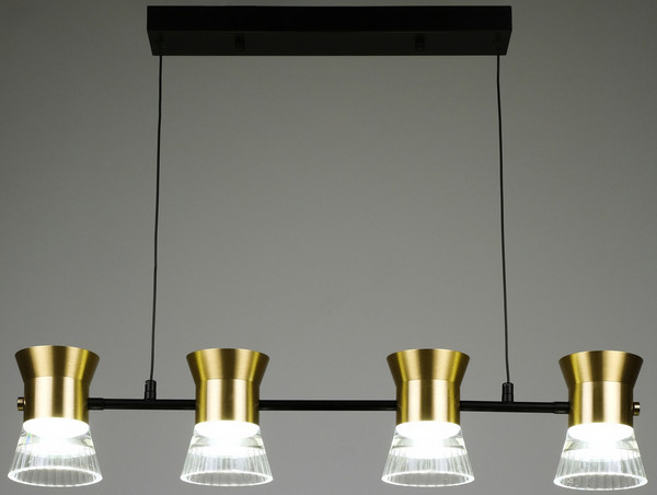 Изображение товара Люстра BayerLux Авион / 10386051 (черный/золото)