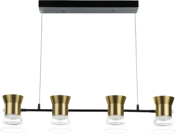 Изображение товара Люстра BayerLux Авион / 10386051 (черный/золото)