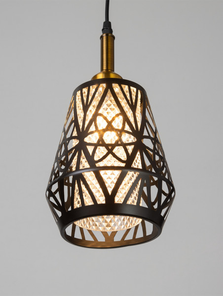 Изображение товара Потолочный светильник BayerLux Атом / 10531034 (черный/золото)