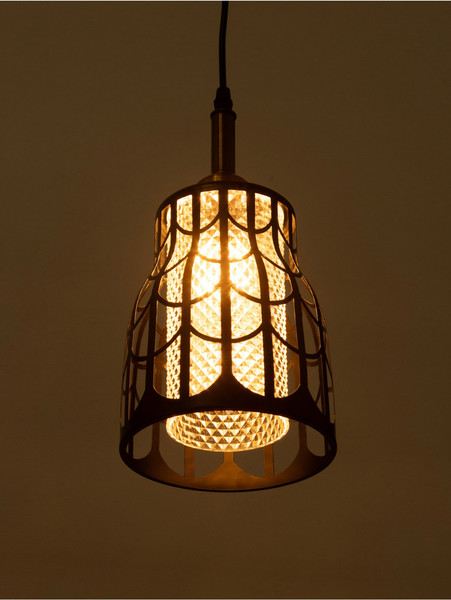 Изображение товара Потолочный светильник BayerLux Волны / 10531032 (черный/золото)