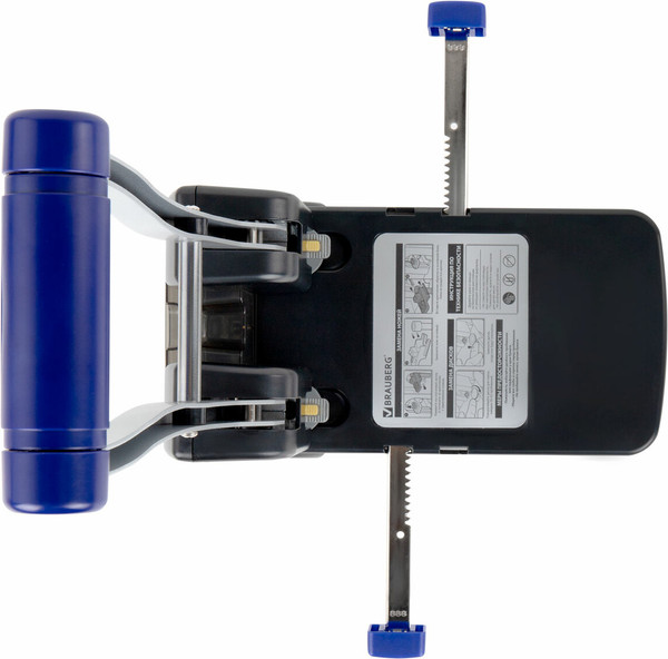 Изображение товара Дырокол Brauberg Extra Heavy Duty / 272721 (черный/синий)