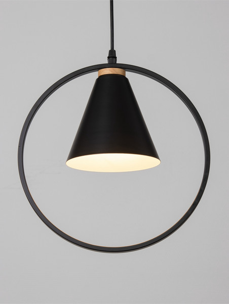 Изображение товара Потолочный светильник BayerLux Конус / 10777059 (черный/бронза)