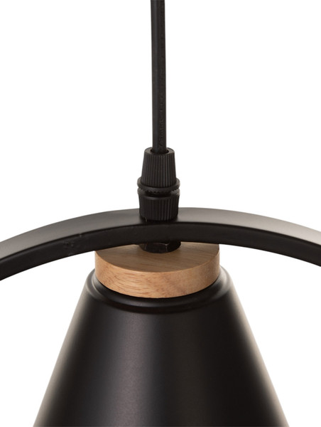 Изображение товара Потолочный светильник BayerLux Конус / 10777059 (черный/бронза)