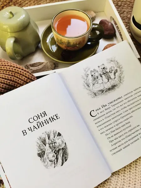 Изображение товара Художественная книга МИФ Лес Вверх Тормашками. Уютные сказки со вкусом чая (Ферри Клемантин 9785002502110)